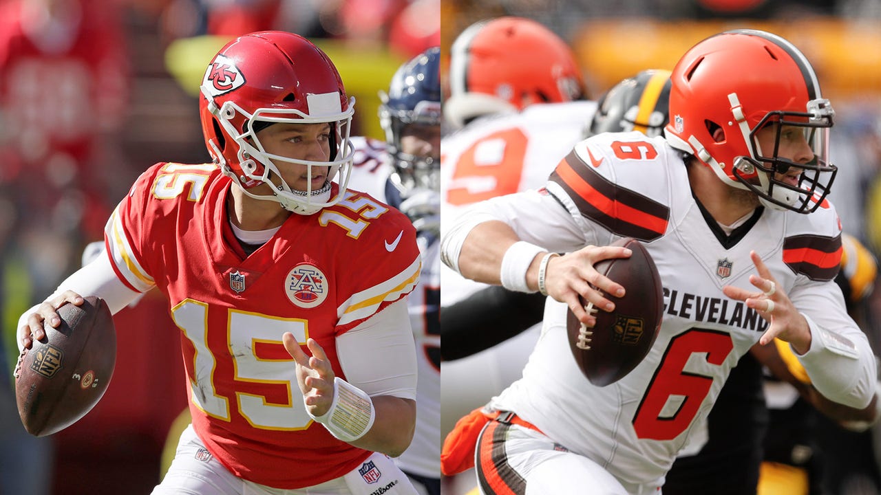 College shootout foes Mahomes, Mayfield renew rivalry in NFL